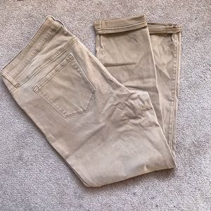 Khaki skinny jeans || Old Navy